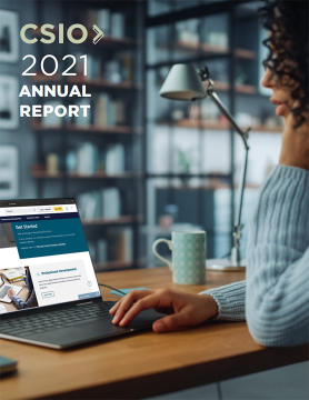 2021 Annual Report Cover